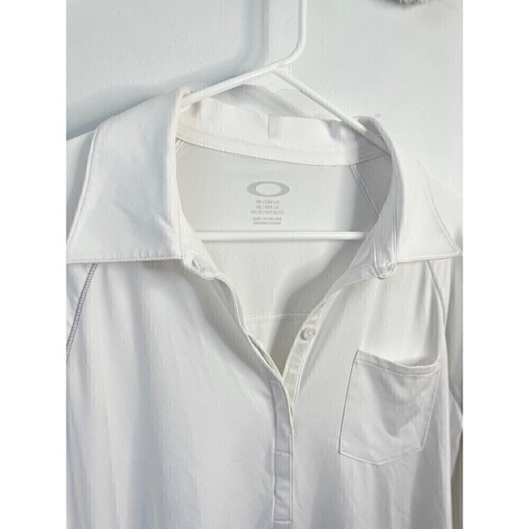 ❤️ Large Oakley Women’s Long Sleeve Polo - Picture 2 of 7